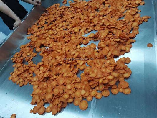 Customized Capacity Circle Oil Frying Machine for Professional Fruit Crisp Chips