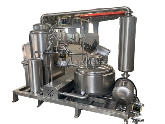 Customized Capacity Circle Oil Frying Machine for Professional Fruit Crisp Chips