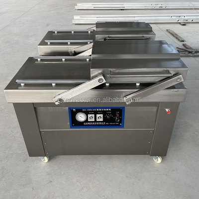 Speed Double Groove Chamber Sealer Meat Vacuum Automatic Vegetable Packing Machine