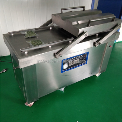 Double Chamber Vacuum Food Container Machine for APPAREL Sealing Bar Distance mm 400-700
