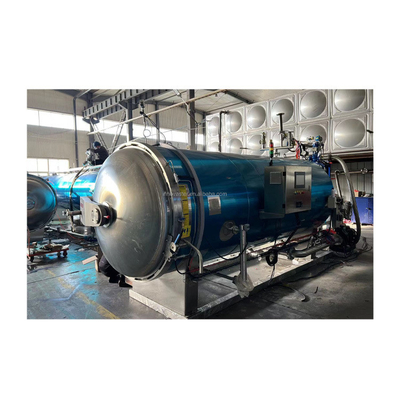 Multifunctional Full Automatic Steaming Air Retort Crab Sterilizer Autoclave Machinery
