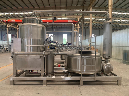 Vacuum Fryer Machine for Healthy Low Oil Frying of Vegetables and Fruits in Design