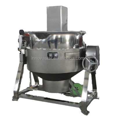 220V/230V/380V/415V/440V Manual Tilting Agitator Jacketed Cooking Kettle for Sauce