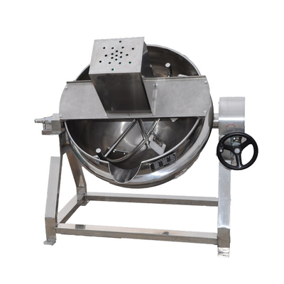 Durable Steam/Electric/Gas/Electromagnetic Heating Jacket Kettle with Agitator Mixer