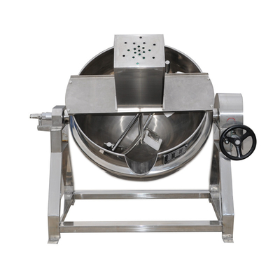 Durable Steam/Electric/Gas/Electromagnetic Heating Jacket Kettle with Agitator Mixer