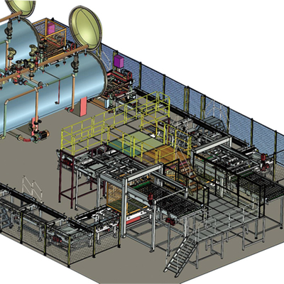 Automatic Loader And Unloader Machine For Autoclave Basket RS04 Machinery Function -6