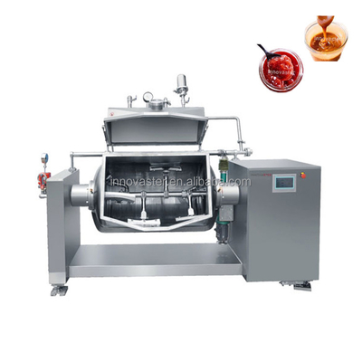 220V/230V/380V/415V/440V Vacuum Jacketed Kettle Horizontal Axis Mixer for Red Bean Paste