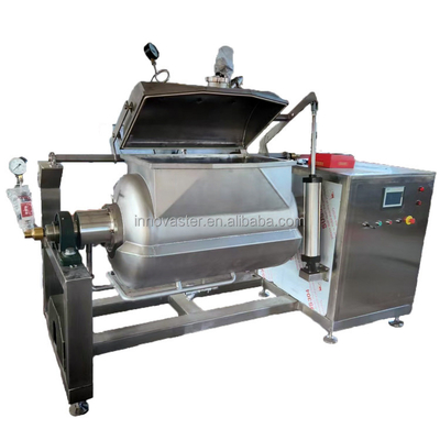 Electric/Steam/Oil Heating Jacketed Kettle and Horizontal Axis Mixer for Advanced Mixing