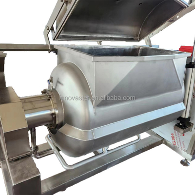 Electric/Steam/Oil Heating Jacketed Kettle and Horizontal Axis Mixer for Advanced Mixing