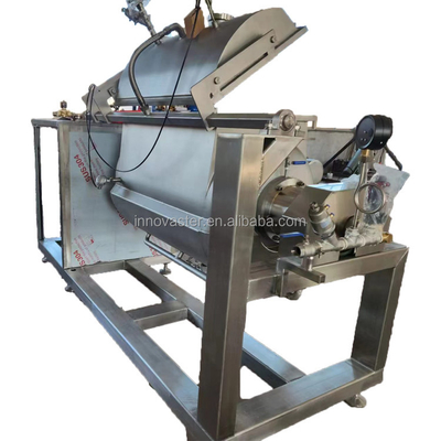 Electric/Steam/Oil Heating Jacketed Kettle and Horizontal Axis Mixer for Advanced Mixing