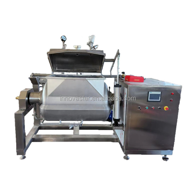 Electric/Steam/Oil Heating Jacketed Kettle and Horizontal Axis Mixer for Advanced Mixing