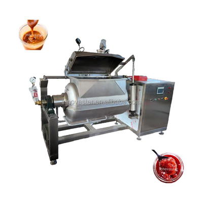 615KG Food Processing Equipment SUS 316L Horizontal Jacketed Kettle without Vacuum