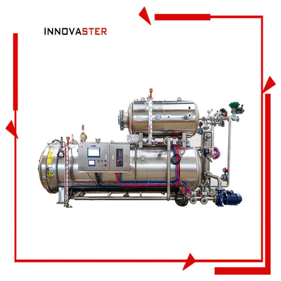 Structure Cylindrical Pressure Vessel Automatic Steam Pressure Cooker Food Sterilizer Autoclave Machines