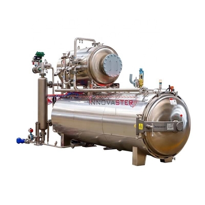 Automatic Batch Retort Over Pressure Line Sterilizer Machine for 3P Voltage Operation