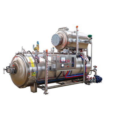Automatic Batch Retort Over Pressure Line Sterilizer Machine for 3P Voltage Operation
