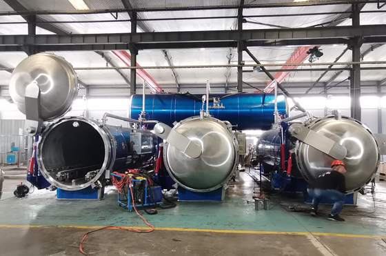 Automatic Batch Retort Over Pressure Line Sterilizer Machine for 3P Voltage Operation