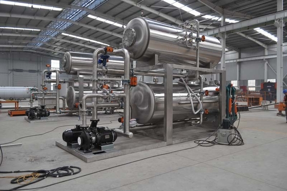 Steam Direct Canned Food Retort Machine of 1KW Power and 304 Stainless Steel