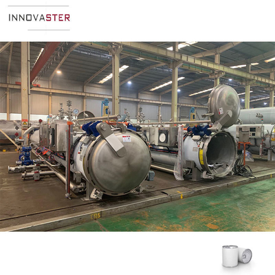 Physical Sterilization Horizontal Food Autoclave Steam Sterilization Cooking Retort Machine 1KW