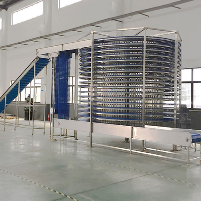 Industrial IQF Quick Freezing Vegetable Machine Easy Operation One Key Touch Operation