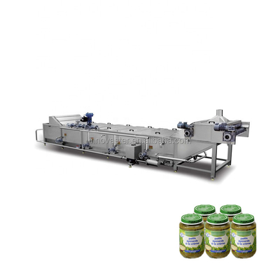 Pasteurizer/Machine Tunnel for Pasteurization Time 6-50min of Pickle Cans Class Jars