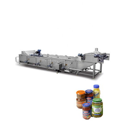 Pasteurizer/Machine Tunnel for Pasteurization Time 6-50min of Pickle Cans Class Jars