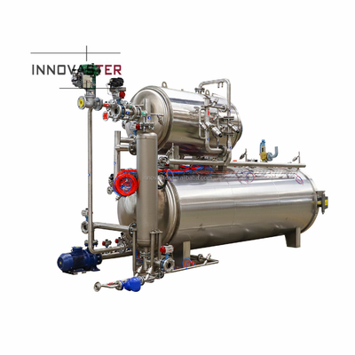 500 KG Hot Water Spray Retort for Baby Food/Prefabricated Food/Pet Food Customizable