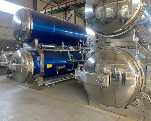 380v-480v/50-60hz/1-3Phase Water Immersion Retort Machine for Large Pouches