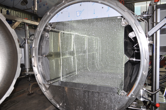 3P Voltage Steam Water Cascading Retort Machine Sterilizer for Food Processing Industry