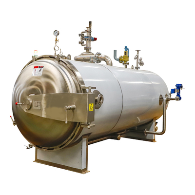Direct Steam Retort Sterilizer Autoclave Machine for Canned Food Advanced Technology