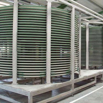 Spiral Quick Freezer for Sustainable Vegetable/Meat/Seafood Processing Equipment