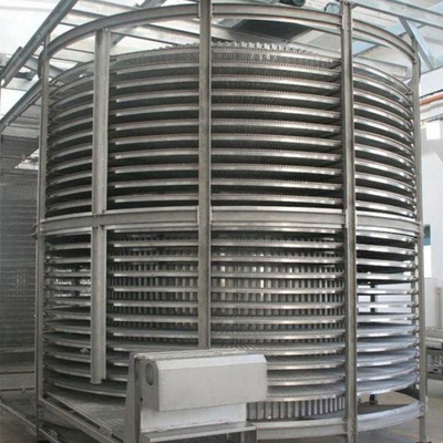 Spiral Quick Freezer for Sustainable Vegetable/Meat/Seafood Processing Equipment