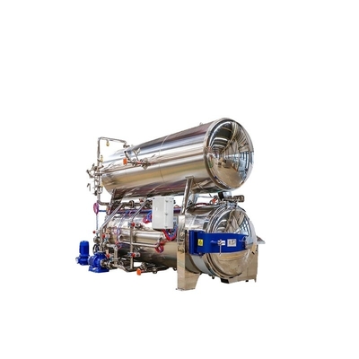 1.2*2*2 Big Pouches Sterilization Bath Retort for Automatic Processing of Food Industry