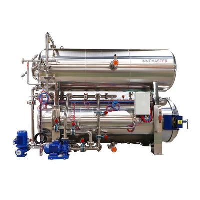 1.2*2*2 Big Pouches Sterilization Bath Retort for Automatic Processing of Food Industry