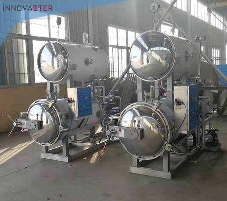 1.2*2*2 Big Pouches Sterilization Bath Retort for Automatic Processing of Food Industry
