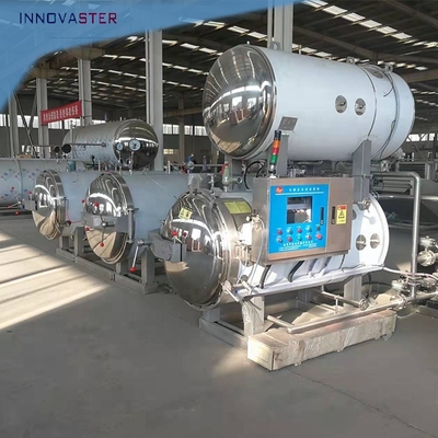 1.2*2*2 Big Pouches Sterilization Bath Retort for Automatic Processing of Food Industry
