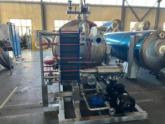 Easy to Operate Steam Heating Water Spray Retort Machine for Ready-to-eat Meals