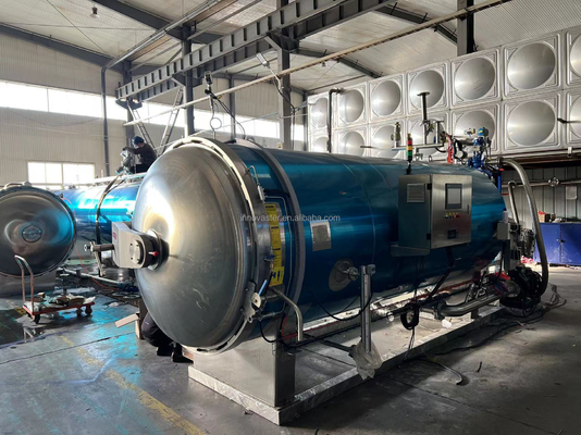 Easy to Operate Steam Heating Water Spray Retort Machine for Ready-to-eat Meals