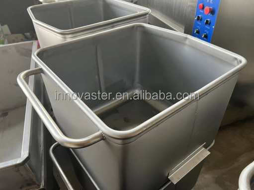 Transport Food with Confidence using Stainless Steel 304 Transfer Carts/Bins/Trolley