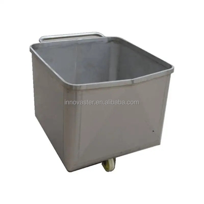 Stainless Steel 304 Transfer Carts for Quick and Turning Style Food Material Transfer