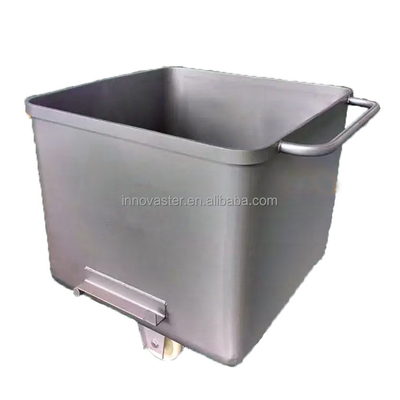 Stainless Steel 304 Transfer Carts for Quick and Turning Style Food Material Transfer