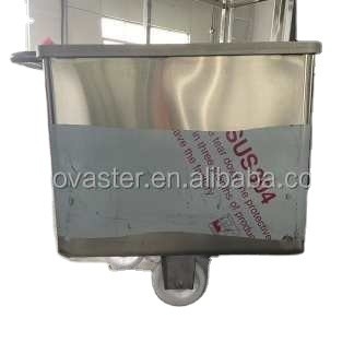 Polishing Transfer Trolley for Easy Moving in Hamburger Production Line