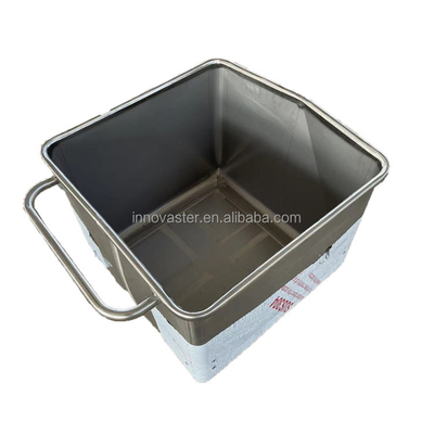 Silent Rubber Wheel Stainless Steel Lifting Trolley for Meat Fish Fruits and Vegetables