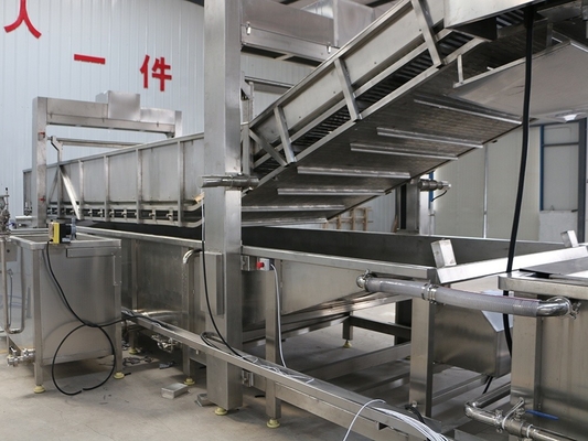 Fish Meat IQF Products Thawing Machine with Custom Voltage and Automatic Water Immersion