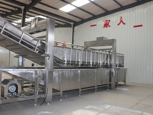 Fish Meat IQF Products Thawing Machine with Custom Voltage and Automatic Water Immersion