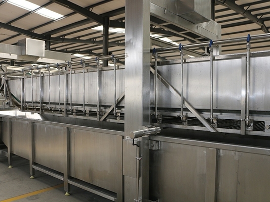Fish Meat IQF Products Thawing Machine with Custom Voltage and Automatic Water Immersion