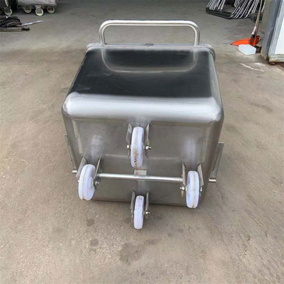 Turning Style Stainless Steel 304 Trolley for Safe and Transfer of Meat/Fish Material