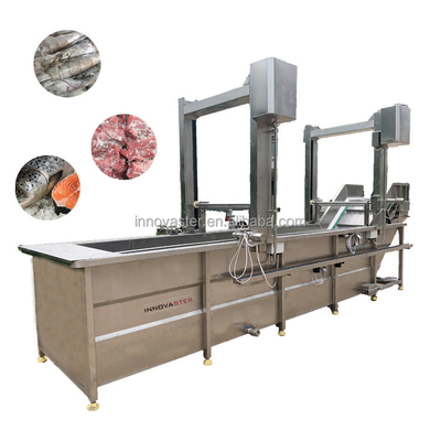 Adjustable Speed Automatic Thawing Machine for Fast Defrost of IQF Meat Fish Shrimp